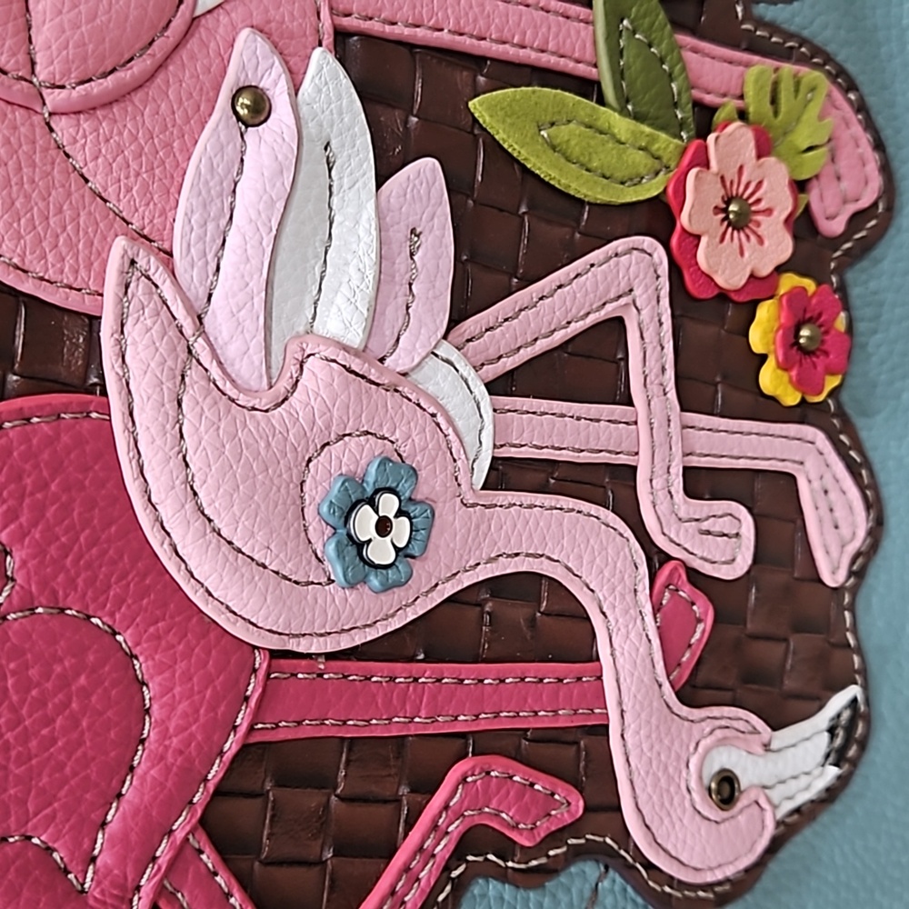 Chala vegan NWT pink flamingo bag - Picture 5 of 8